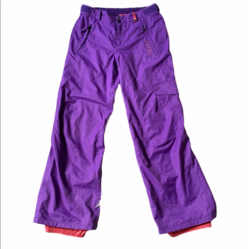 O’Neill Girl Purple Snow Pants Size 14
